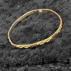 Elegant Copper Bangle Bracelet